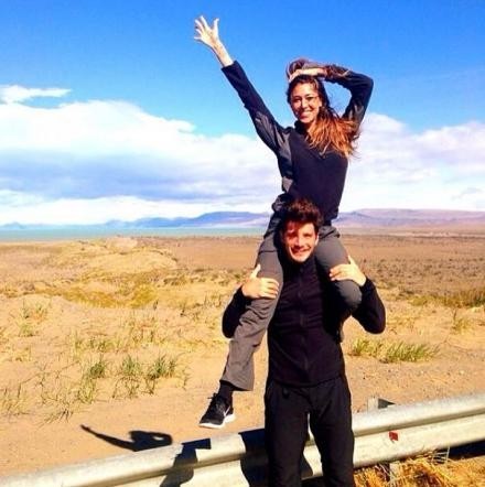 Belen e Stefano in Patagonia