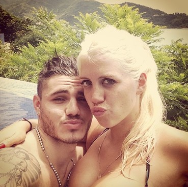 Mauro Icardi e Wanda Nara in vacanza 