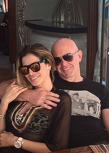Aida Yespica e Roger Jenkins