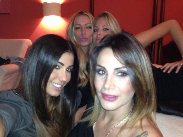 La Cascella con le amiche vip 