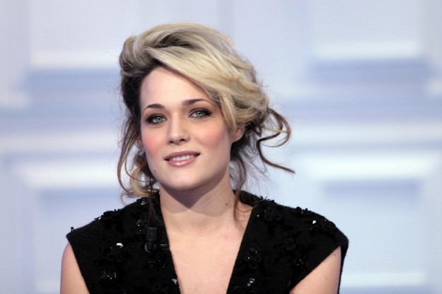L'attrice ospite in tv