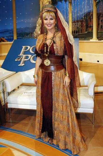 La presentatrice ospite in tv
