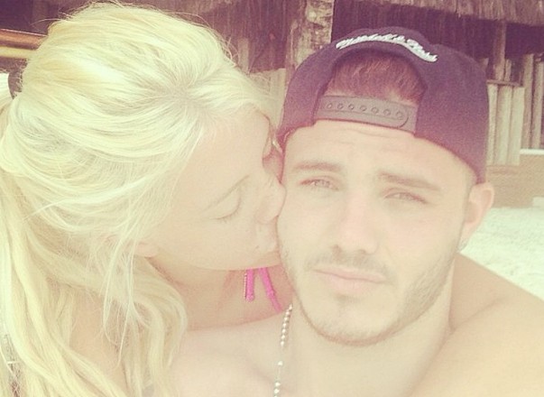 Wanda Nara e Mauro Icardi innamorati 