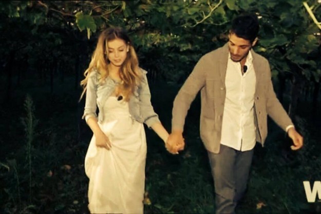 Passeggiata romantica per Aldo e Alessia