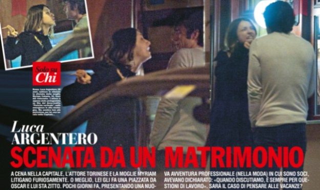 Luca Argentero e Myriam Catania, foto della coppia