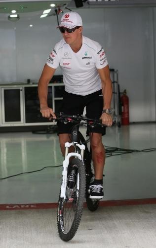 Michael in bici