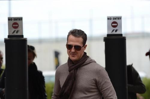 Michael Schumacher alle prove del giovedi ad Austin
