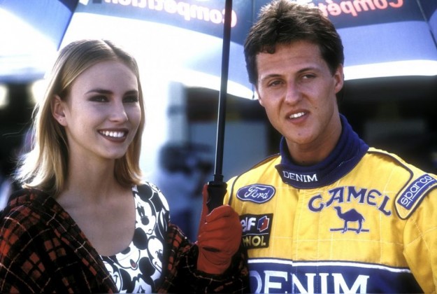 Schumacher agli inizi della sua carriera