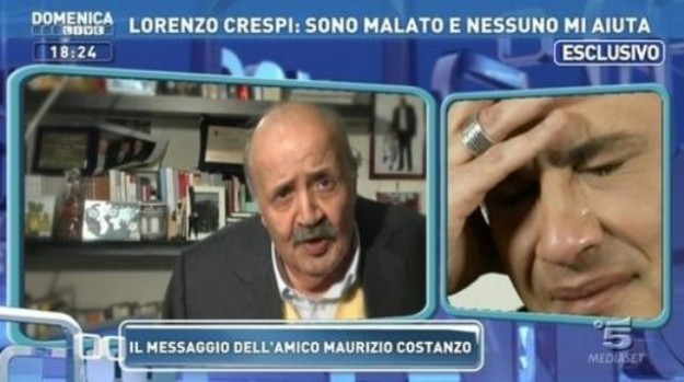 Il videomessaggio di Maurizio Costanzo