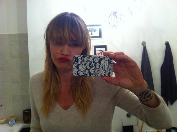 La buona notte della presentatrice tv 