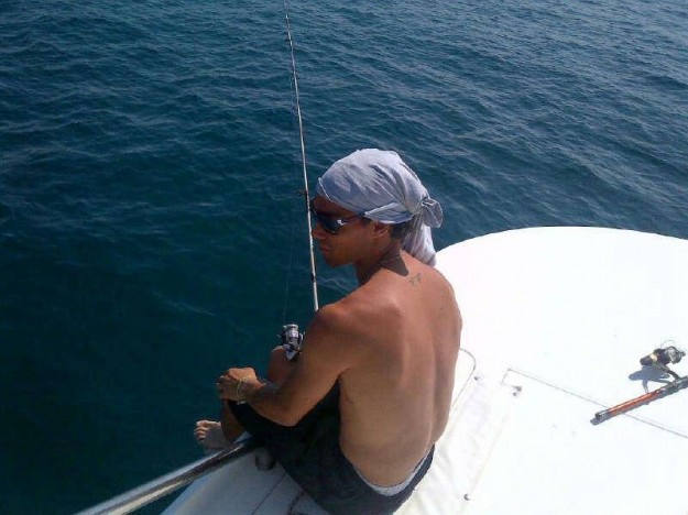 Fabio a pesca