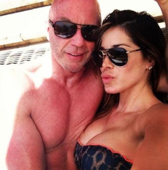 Aida Yespica e Roger Jenkins, foto della coppia