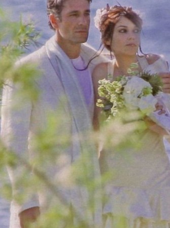 Michela Quattrociocche e Raoul Bova durante il film