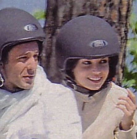 Michela Quattrociocche con Raoul Bova