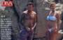 Marcuzzi e Facchinetti al mare