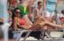 Nicole Minetti sempre in forma al mare