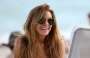 Lindsay Lohan capodanno in bikini