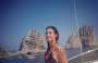 Elisabetta Canalis, foto delle vacanze 